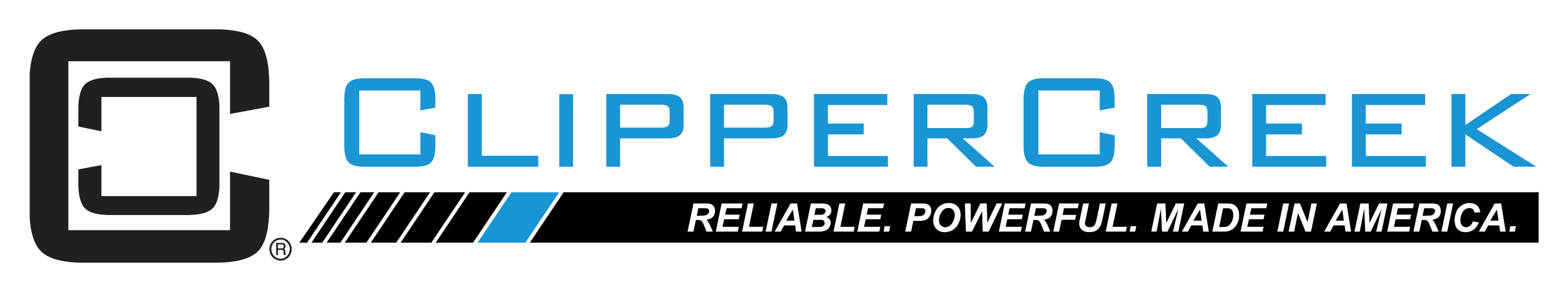 ClipperCreek Race Stripe Logo for press kit